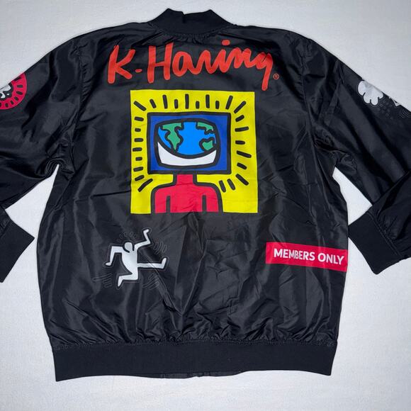 Tokyo Pop K. Haring Bomber Jacket - Picture 4 of 9